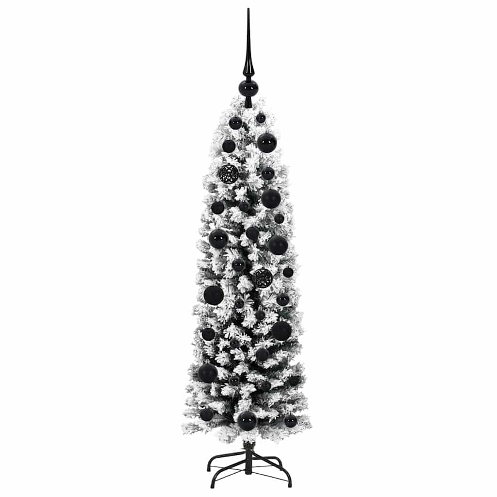 Künstlicher Weihnachtsbaum mit 150 LEDs mit Ständer Grün 120 cm