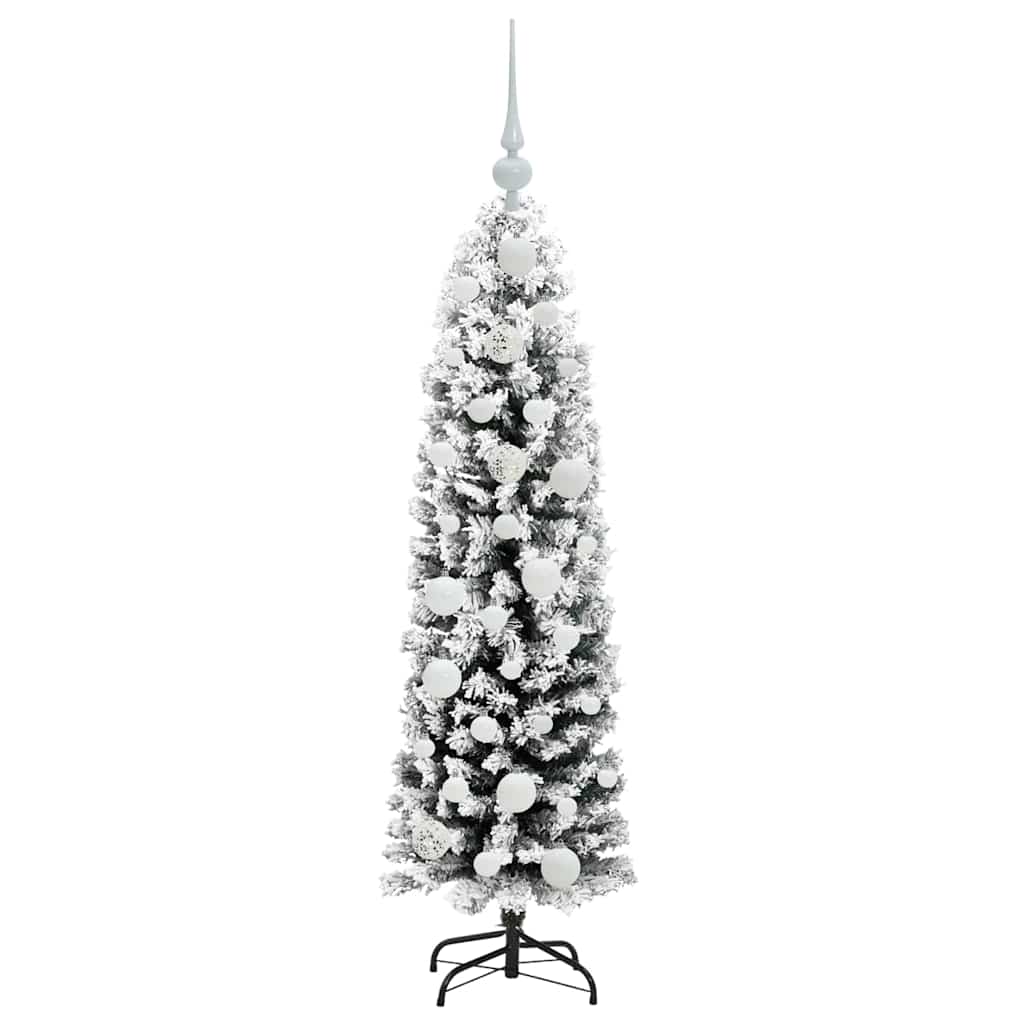 Künstlicher Weihnachtsbaum mit 150 LEDs mit Ständer Grün 120 cm