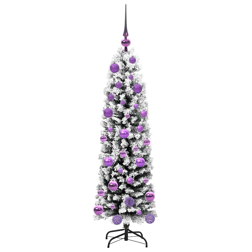 Künstlicher Weihnachtsbaum mit 150 LEDs mit Ständer Grün 120 cm