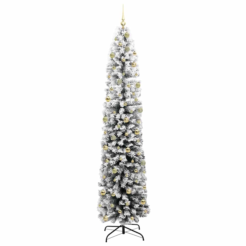 Künstlicher Weihnachtsbaum mit 300 LEDs mit Ständer Grün 240 cm