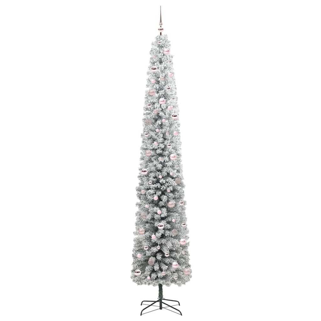 Künstlicher Weihnachtsbaum mit 300 LEDs mit Ständer Grün 270 cm