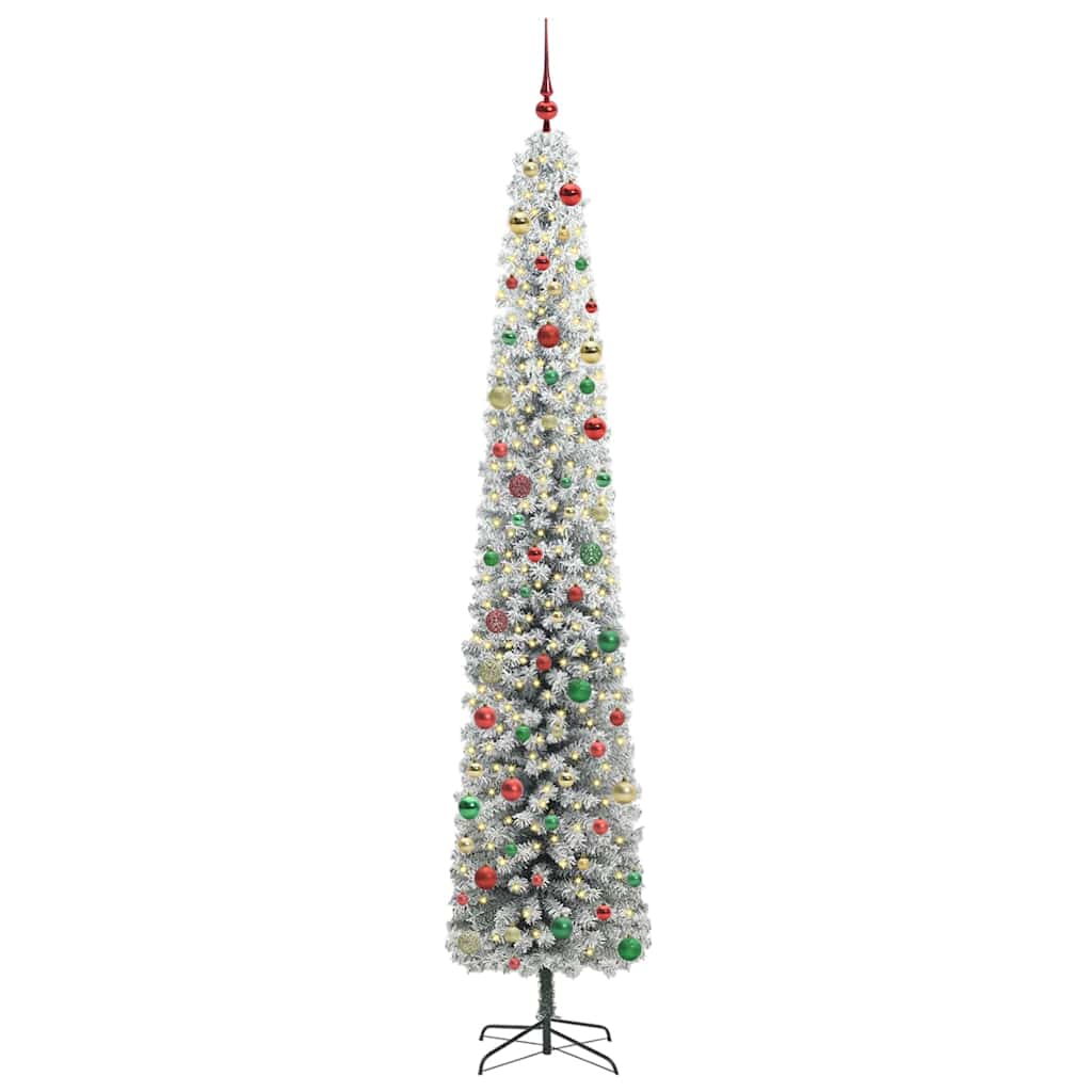 Künstlicher Weihnachtsbaum mit 300 LEDs mit Ständer Grün 300 cm