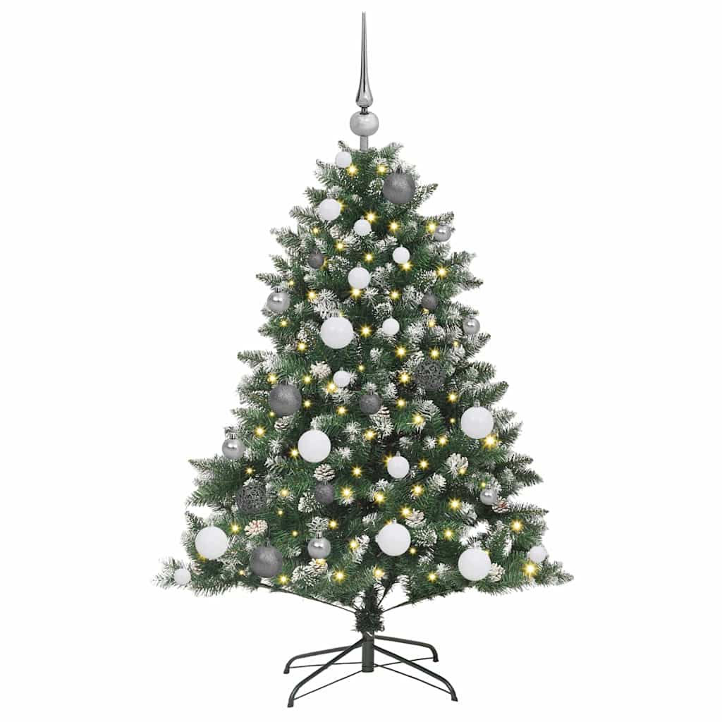 Künstlicher Weihnachtsbaum mit 150 LEDs Grün 85 x 85 x 120 cm
