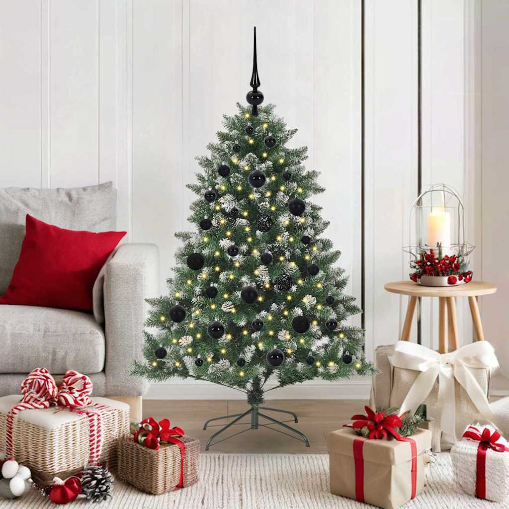 Künstlicher Weihnachtsbaum mit 150 LEDs Grün 85 x 85 x 120 cm