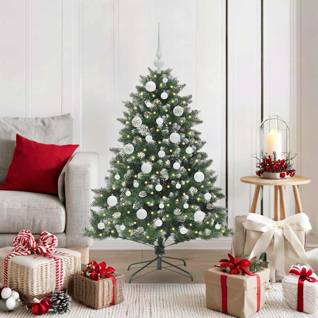 Künstlicher Weihnachtsbaum mit 150 LEDs Grün 85 x 85 x 120 cm