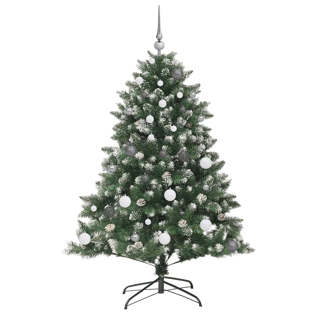 Künstlicher Weihnachtsbaum mit 150 LEDs Grün 105 x 105 x 150 cm