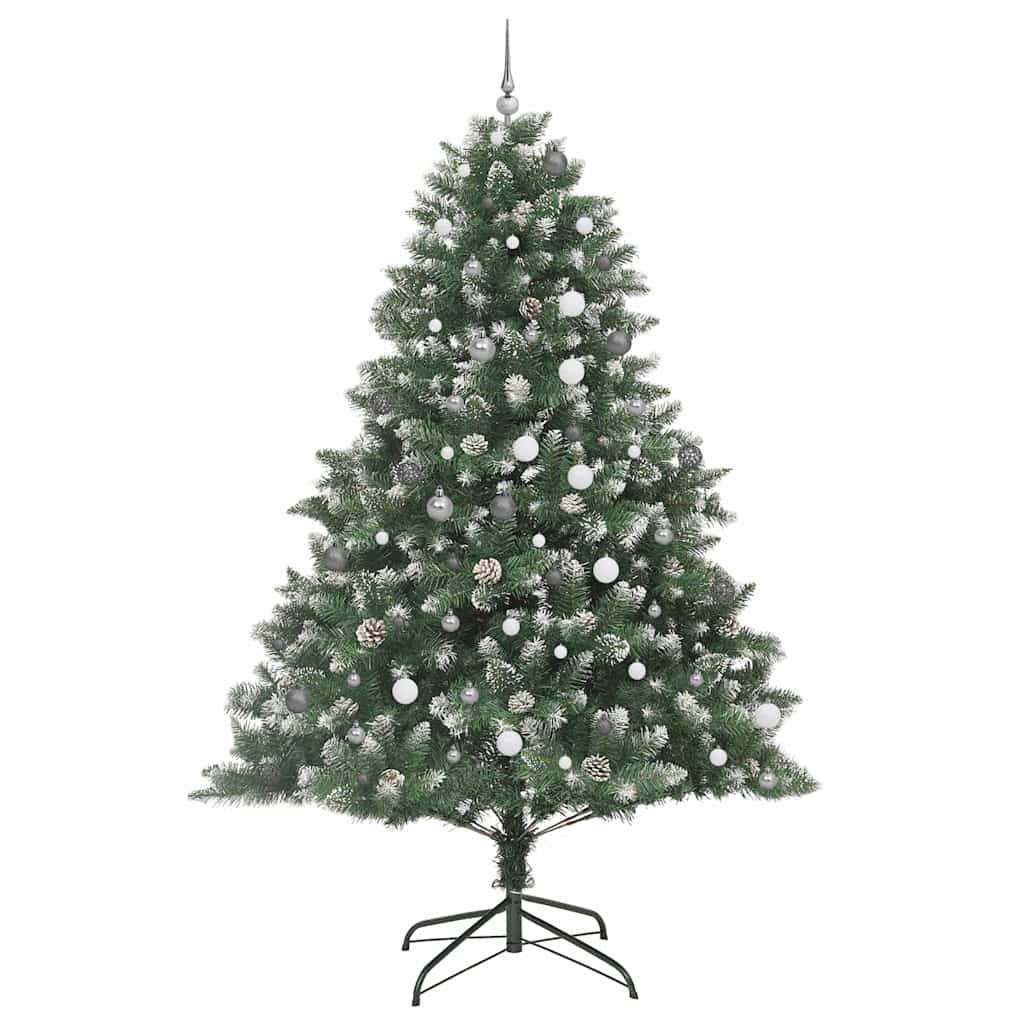 Künstlicher Weihnachtsbaum mit 300 LEDs Grün 160 x 160 x 240 cm