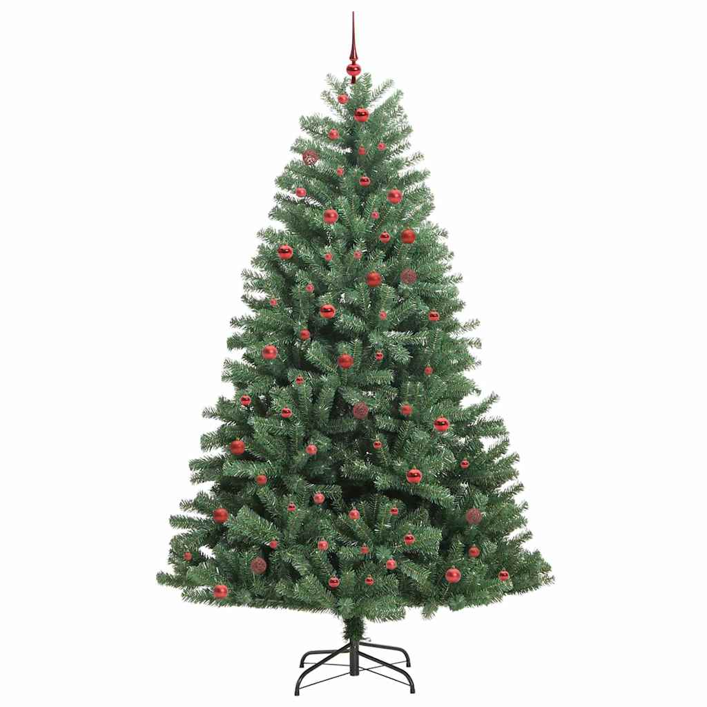Künstlicher klappbarer Weihnachtsbaum Grün 270 cm