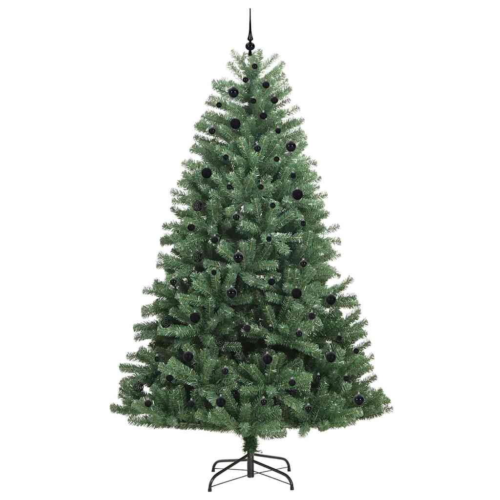 Künstlicher klappbarer Weihnachtsbaum Grün 270 cm