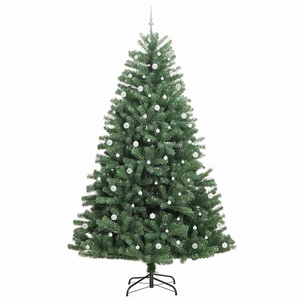Künstlicher klappbarer Weihnachtsbaum Grün 270 cm