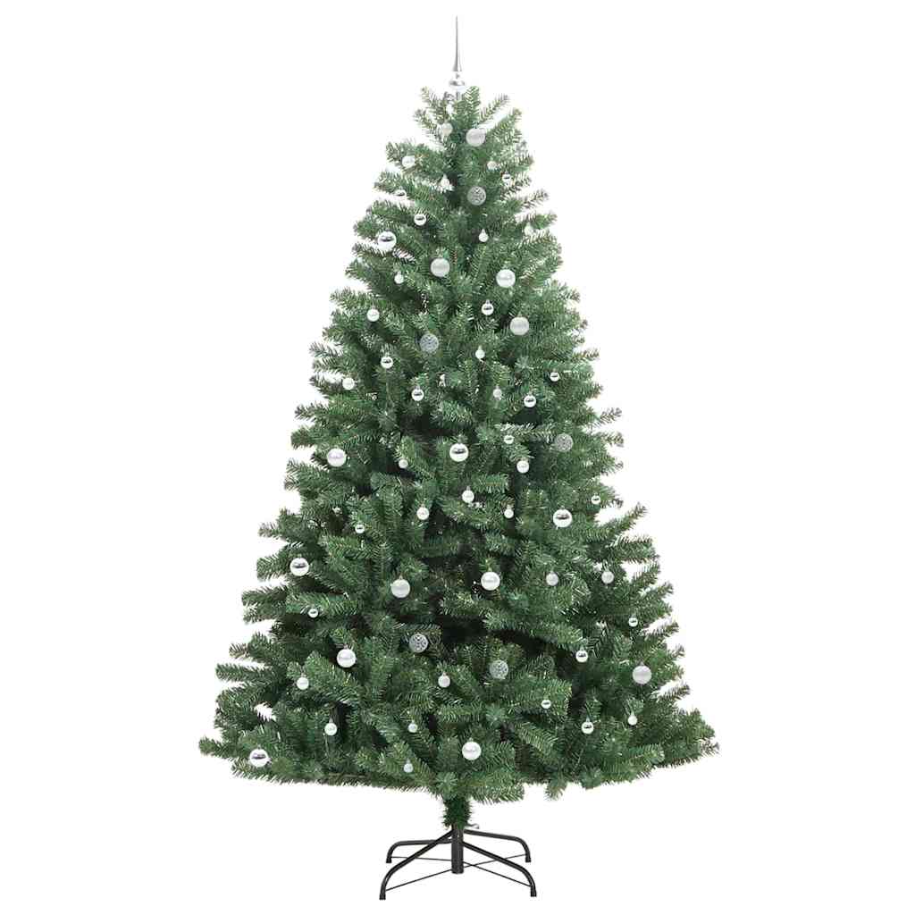 Künstlicher klappbarer Weihnachtsbaum Grün 270 cm