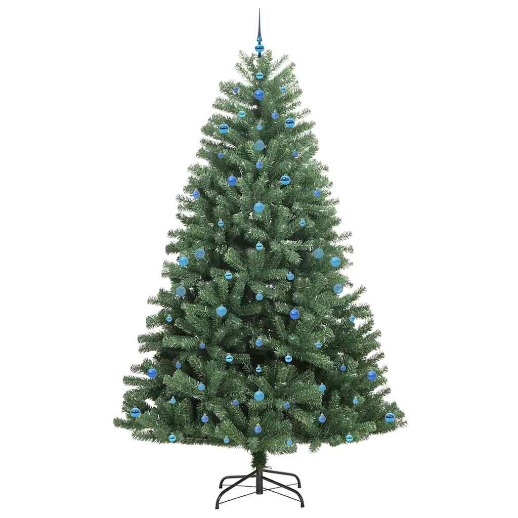 Künstlicher klappbarer Weihnachtsbaum Grün 270 cm