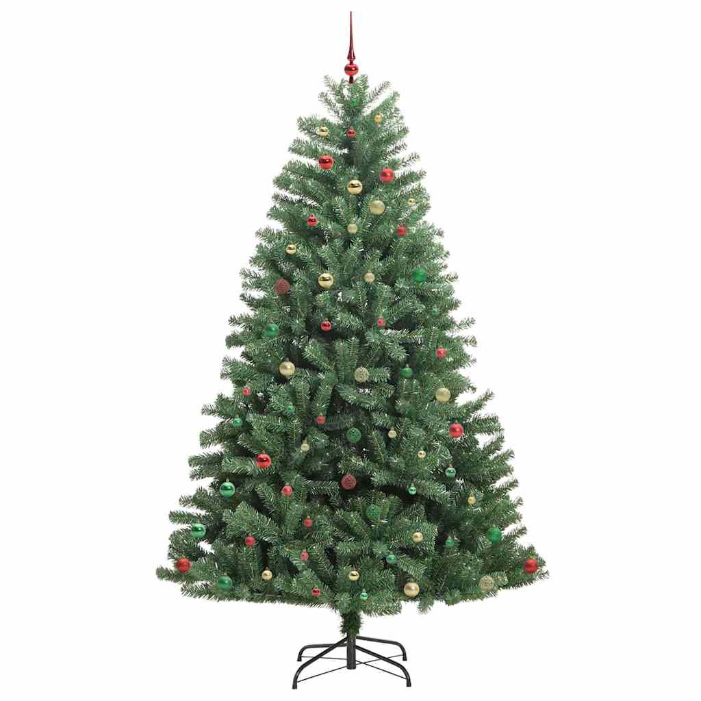 Künstlicher klappbarer Weihnachtsbaum Grün 270 cm