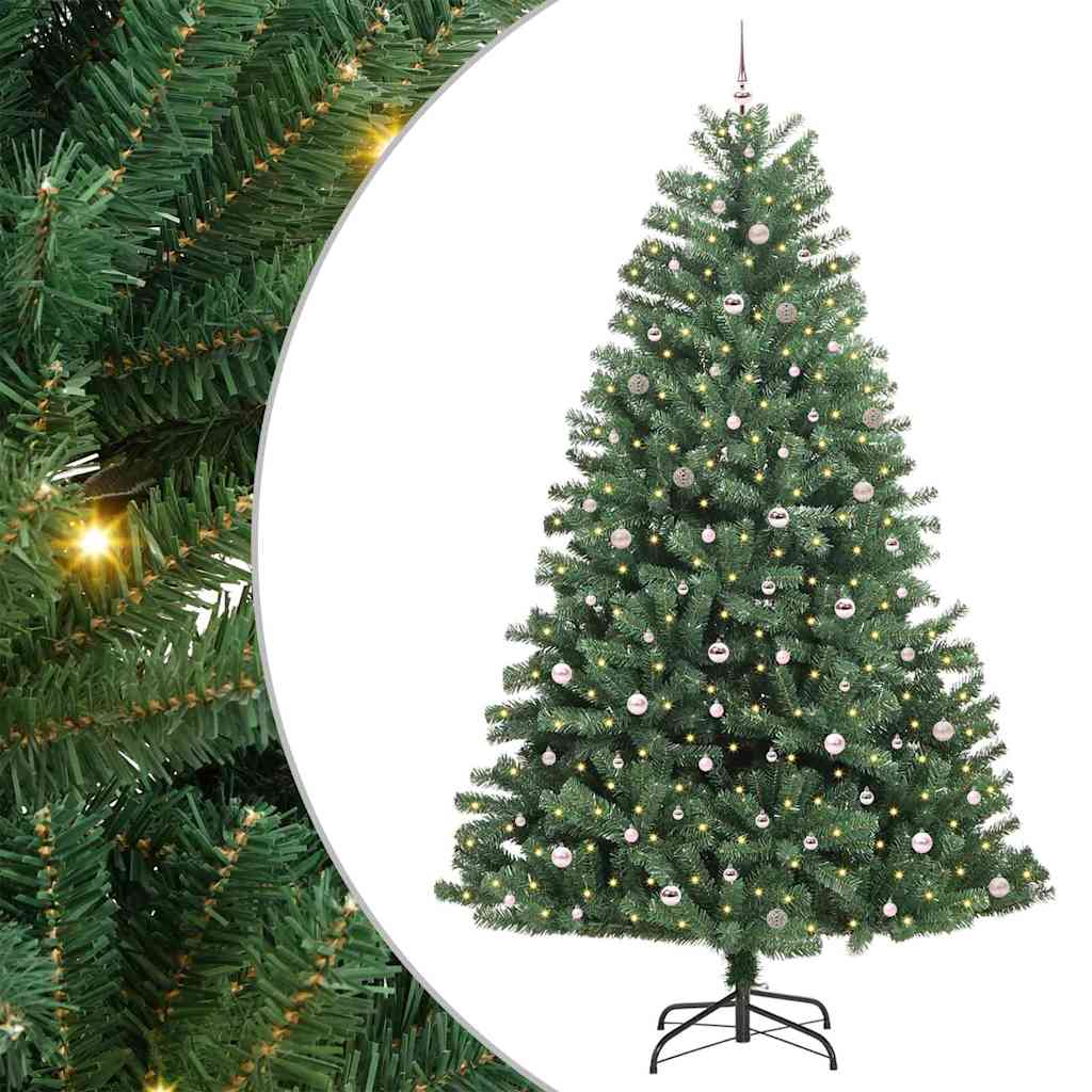 Künstlicher klappbarer Weihnachtsbaum Grün 300 cm