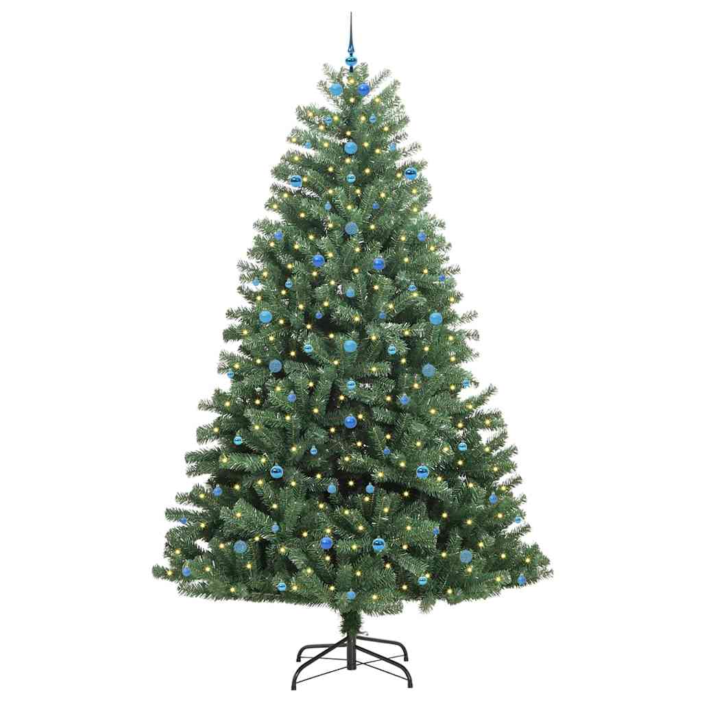 Künstlicher klappbarer Weihnachtsbaum Grün 300 cm