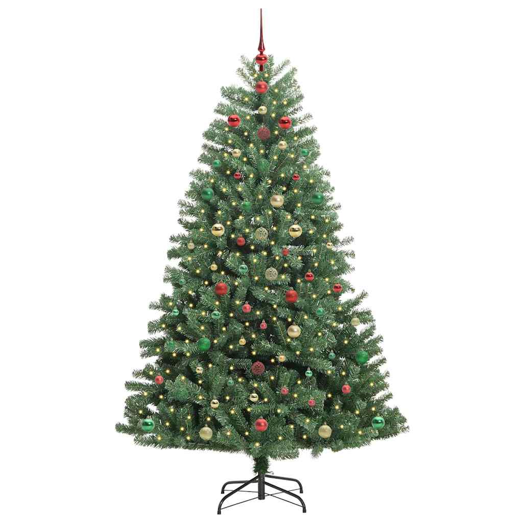 Künstlicher klappbarer Weihnachtsbaum Grün 300 cm