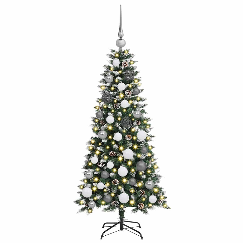 Künstlicher Weihnachtsbaum mit 150 LEDs Grün 55 x 55 x 120 cm