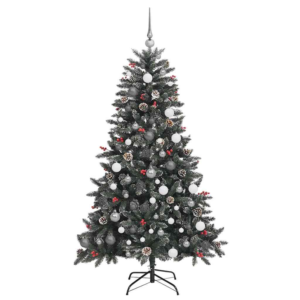 Künstlicher Weihnachtsbaum mit 300 LEDs Grün 99 x 99 x 180 cm
