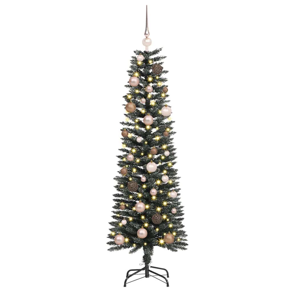 Künstlicher Weihnachtsbaum mit 150 LEDs Grün 43 x 43 x 150 cm