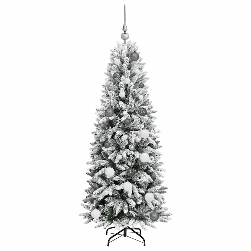 Künstlicher Weihnachtsbaum mit 150 LEDs Weiß 63 x 63 x 150 cm