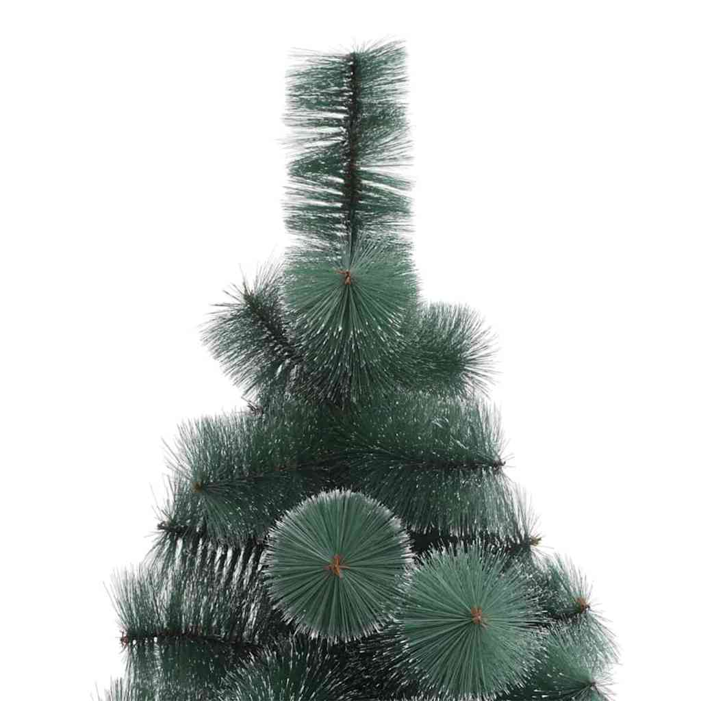 Künstlicher vorbeleuchteter Weihnachtsbaum Grün 180 cm PET
