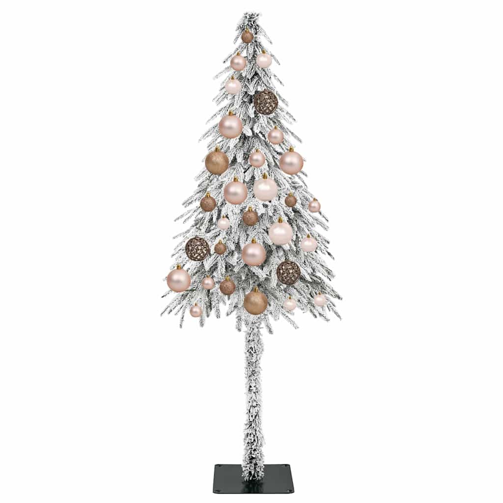 Weihnachtsbaum mit 150 LEDs Weiß 120 cm PE und Stahl