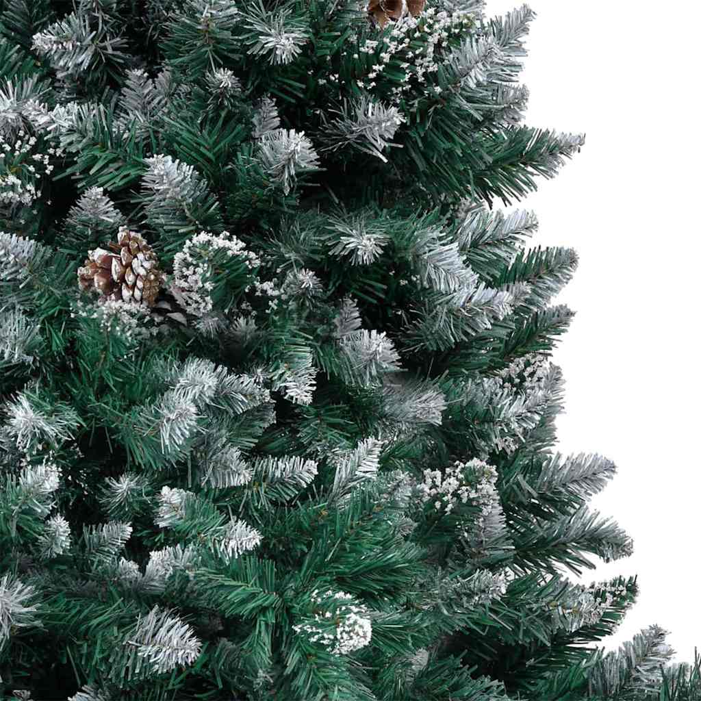 Künstlicher Weihnachtsbaum mit 300 LEDs mit Ständer Grün 180 cm