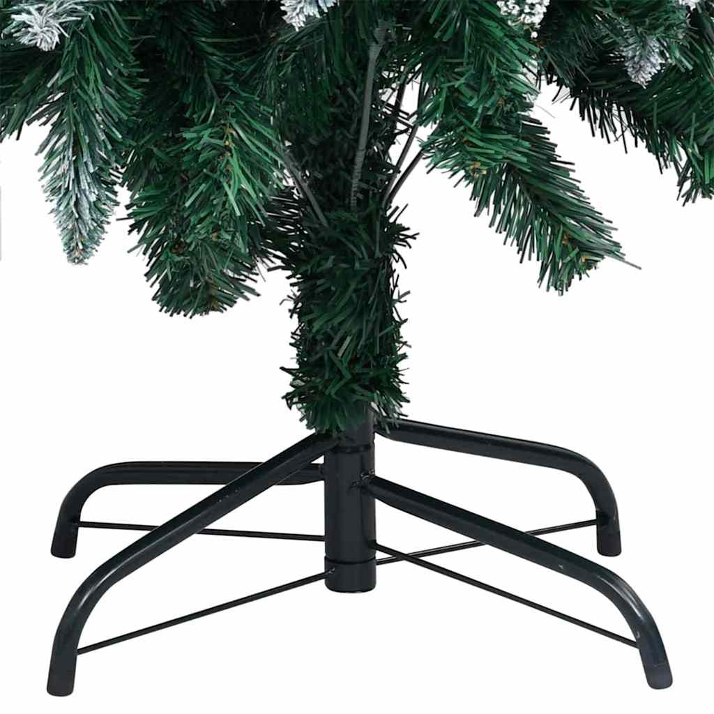Künstlicher Weihnachtsbaum mit 300 LEDs mit Ständer Grün 180 cm