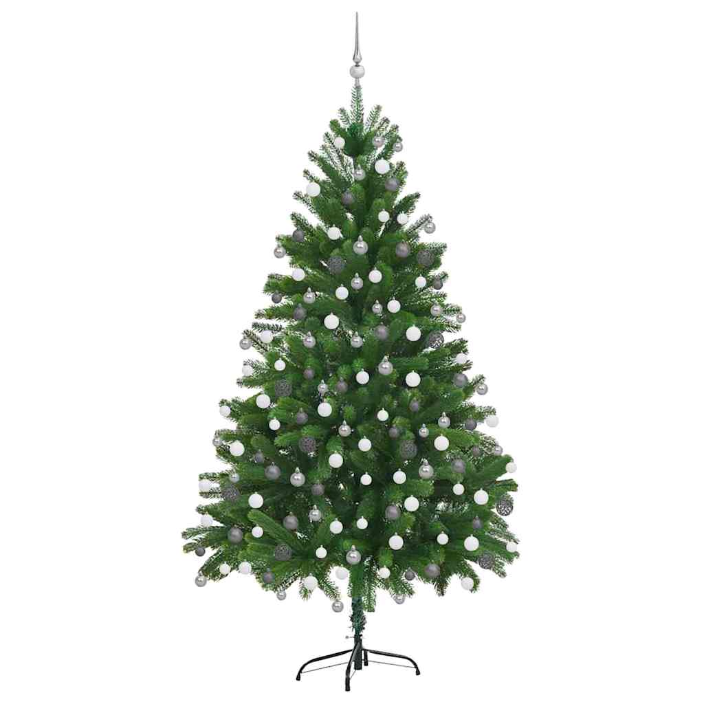 Weihnachtsbaum mit 300 LEDs mit Ständer Grün 180 cm PE