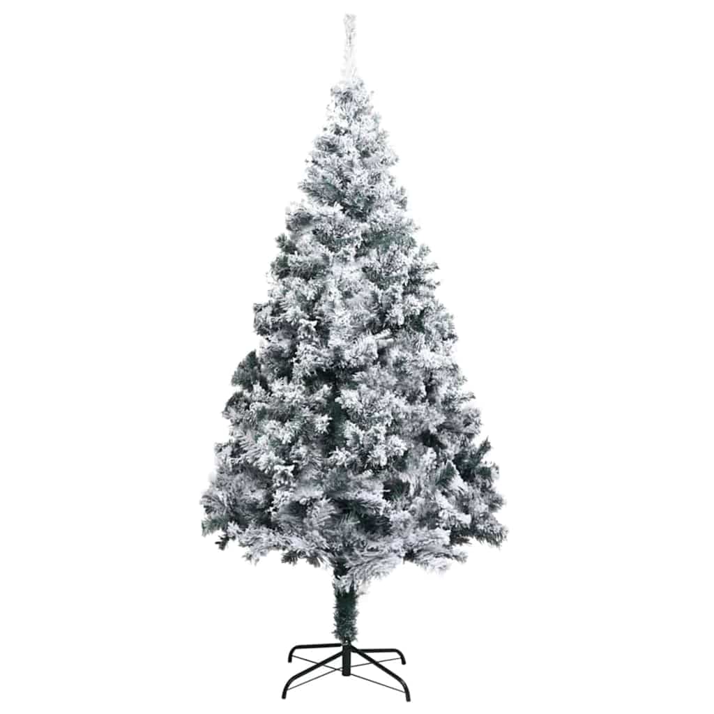 Künstlicher Weihnachtsbaum mit 300 LEDs mit Ständer Grün 180 cm