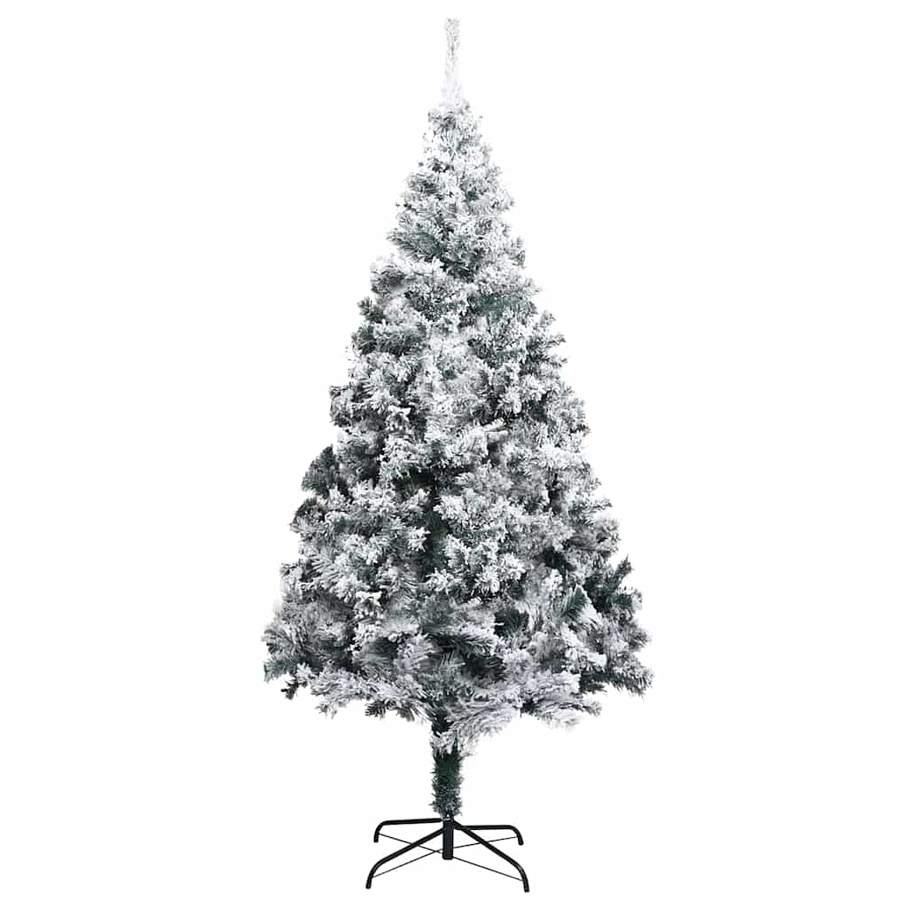 Künstlicher Weihnachtsbaum mit 300 LEDs mit Ständer Grün 240 cm
