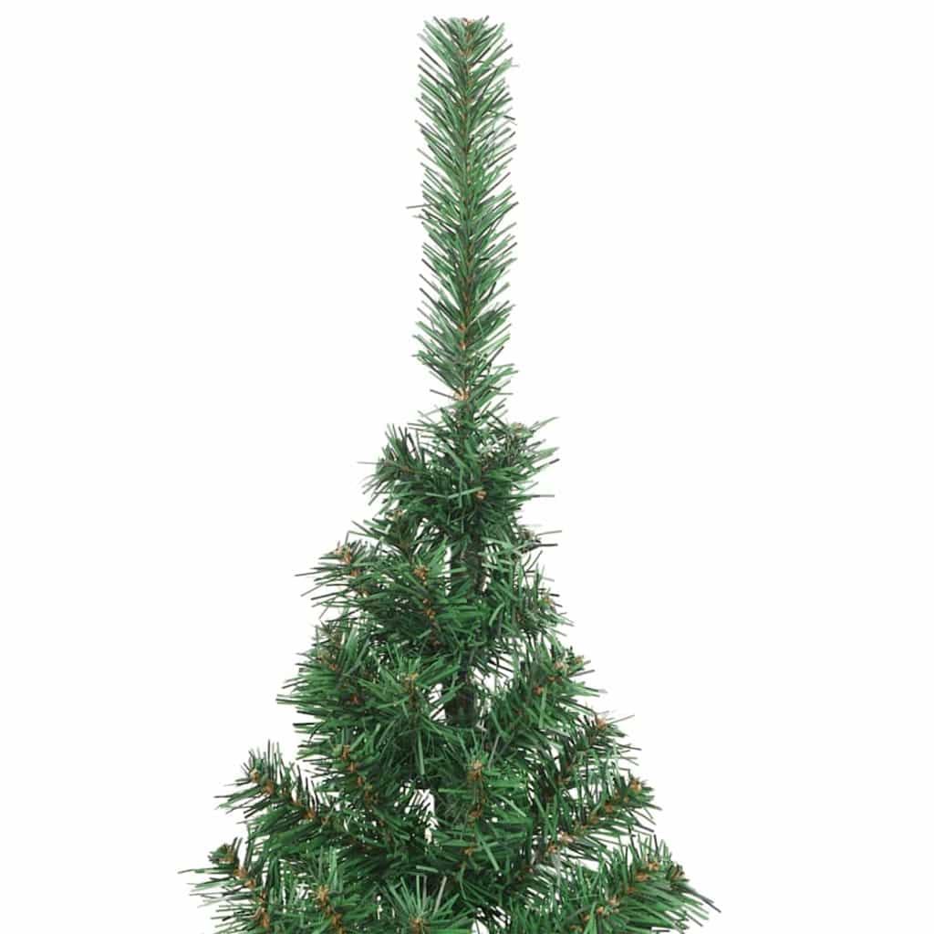 Künstlicher vorbeleuchteter Weihnachtsbaum Grün 240 cm PVC