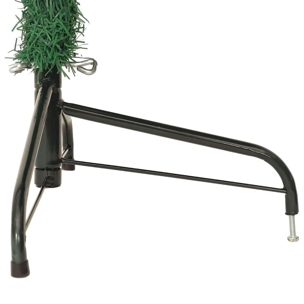 Künstlicher vorbeleuchteter Weihnachtsbaum Grün 240 cm PVC