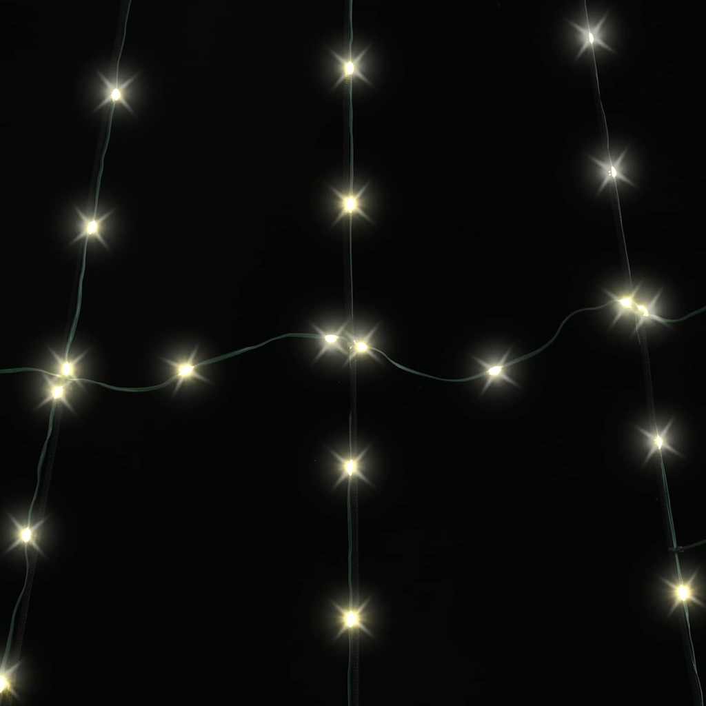 LED Weihnachtsbaum mit 168 LEDs Warmes Weiß 306 cm Metall