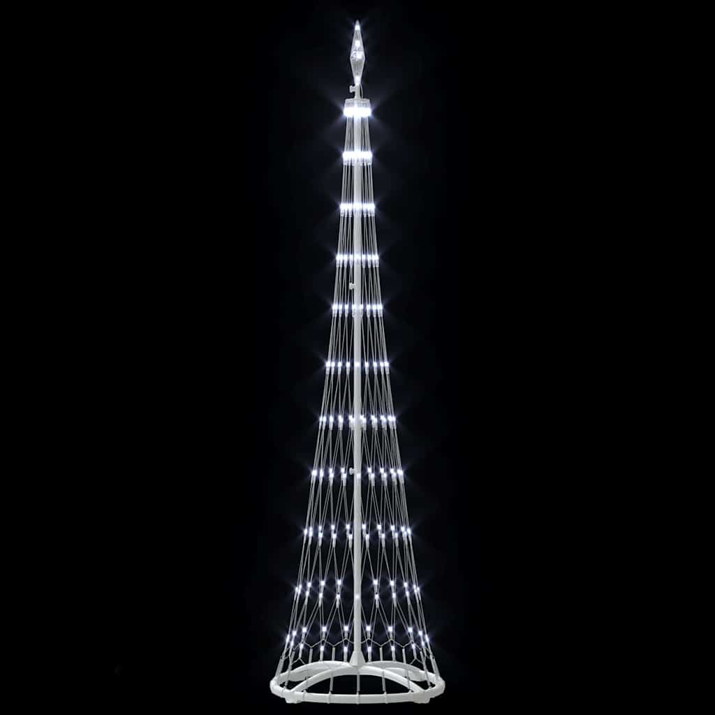 LED Weihnachtsbaum Kaltes Weiß 51 x 51 x 190 cm Metall