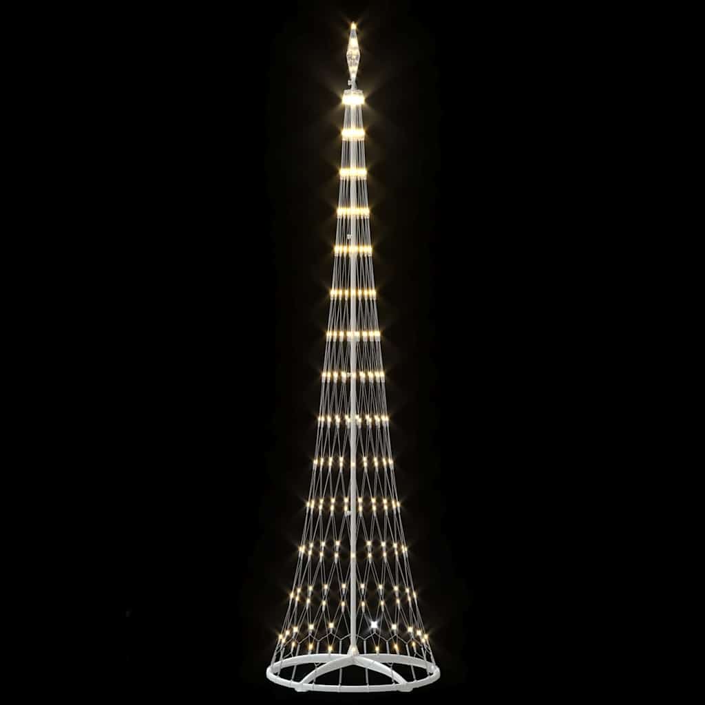 LED Weihnachtsbaum Warmes Weiß 70 x 70 x 250 cm Metall