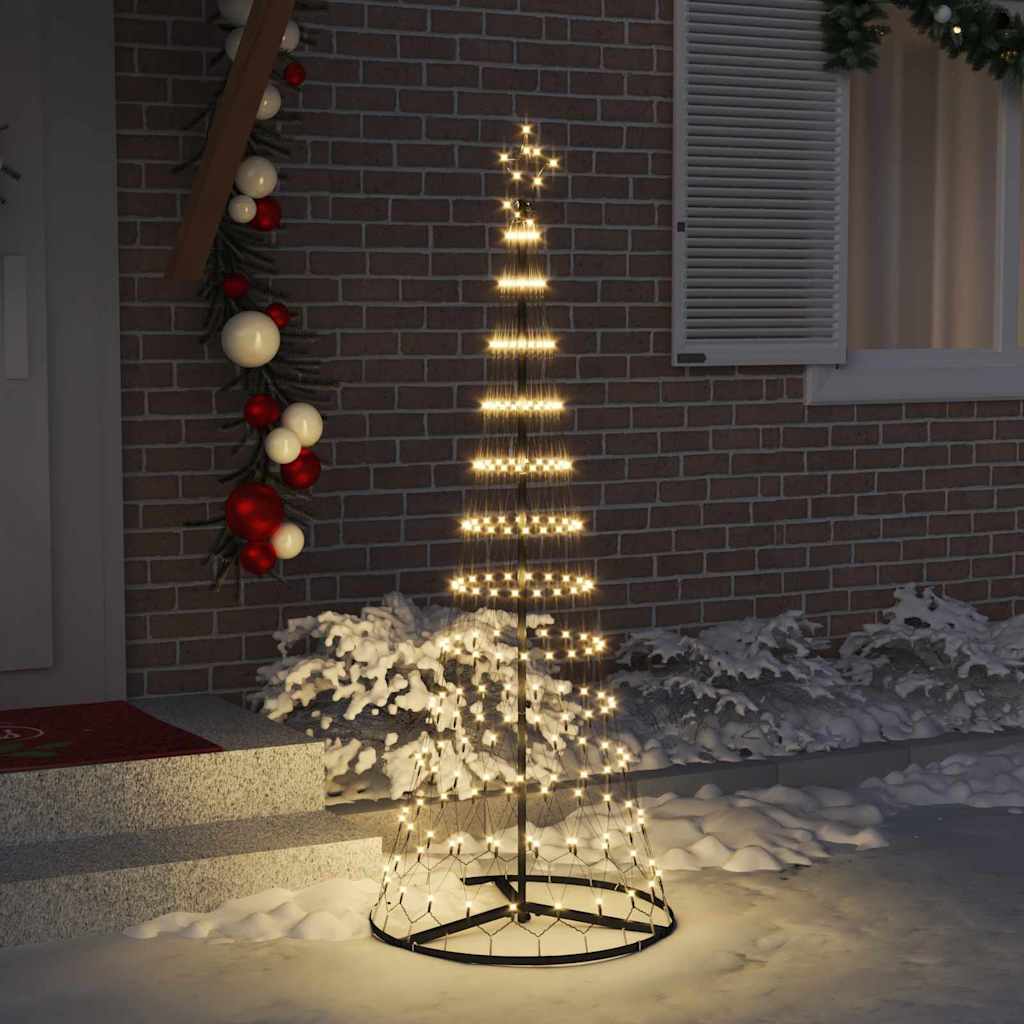 LED Weihnachtsbaum Warmes Weiß 71 x 71 x 184,5 cm Metall