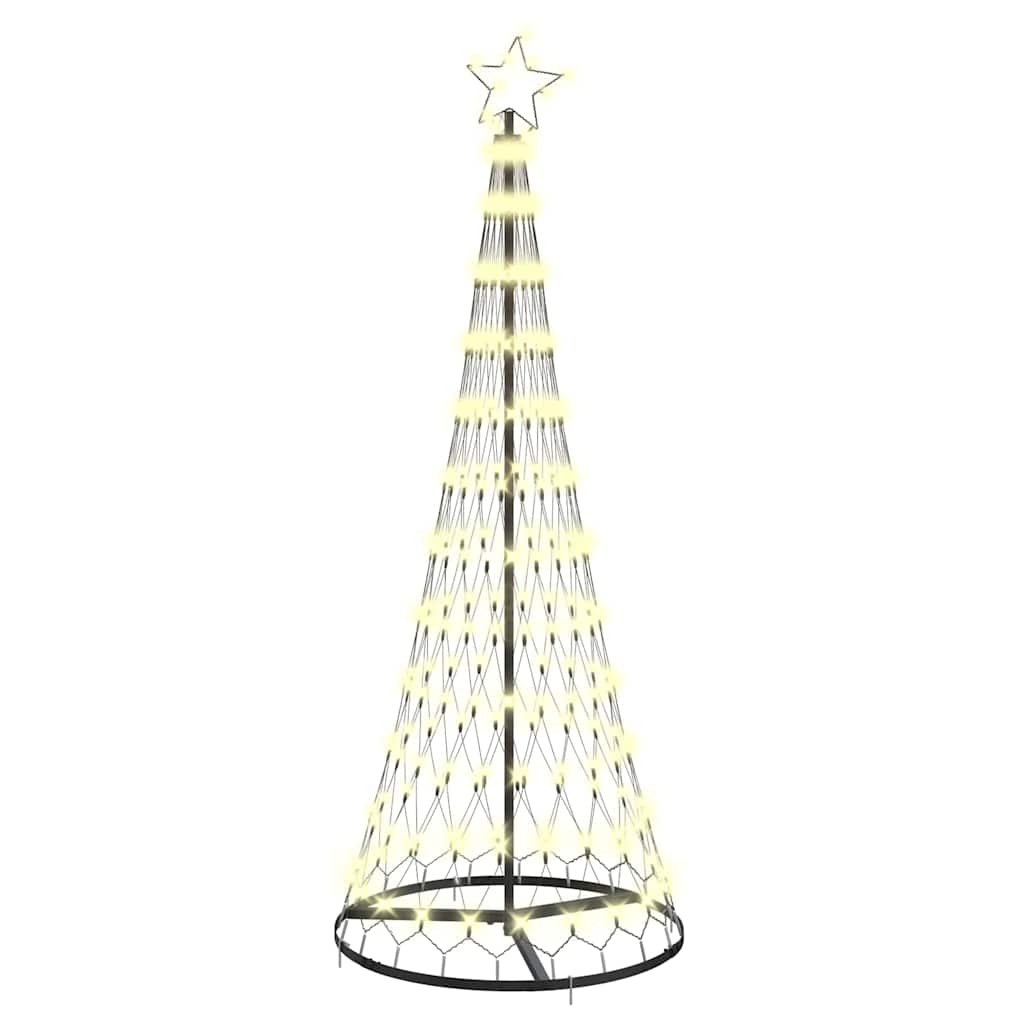 LED Weihnachtsbaum Warmes Weiß 71 x 71 x 184,5 cm Metall