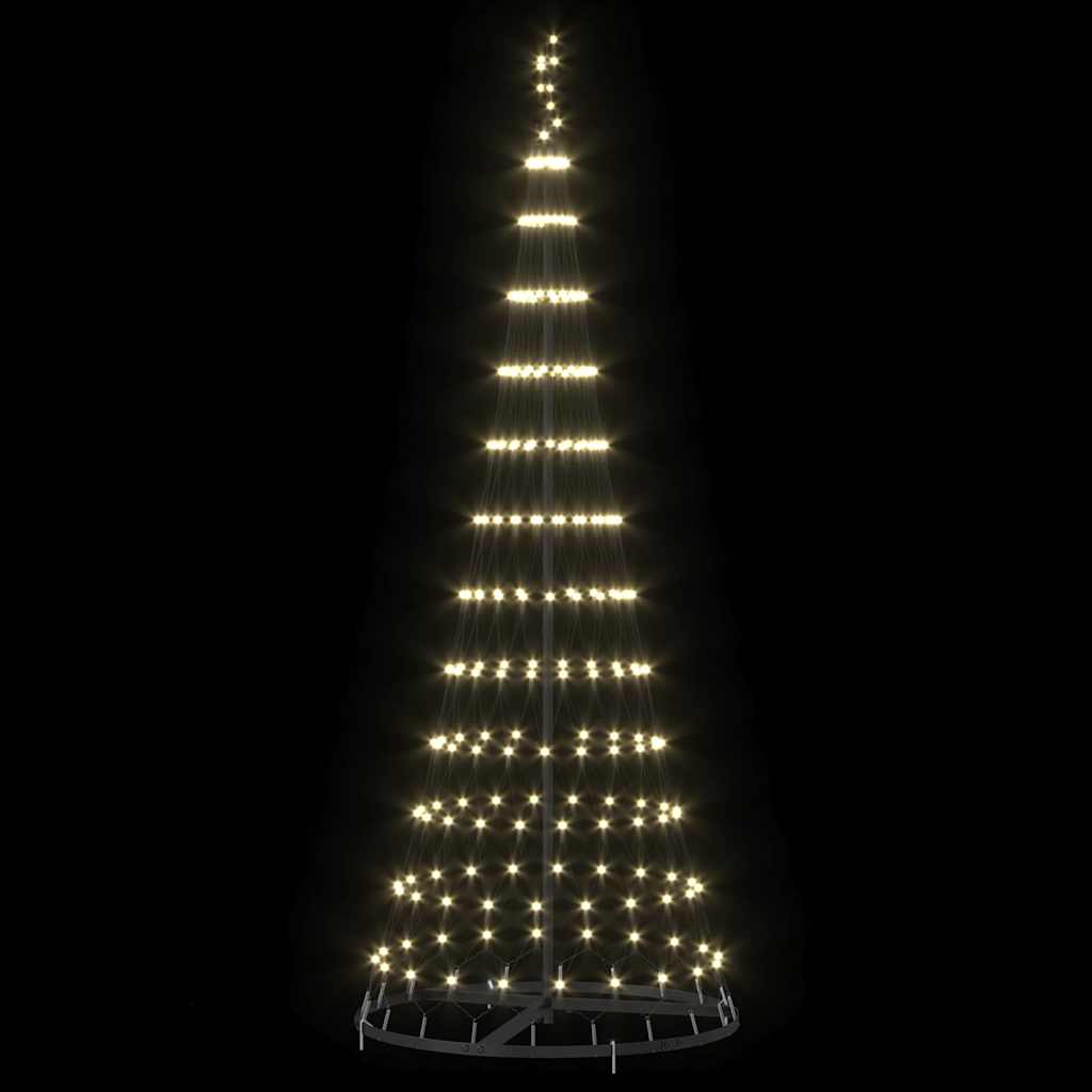 LED Weihnachtsbaum Warmes Weiß 71 x 71 x 184,5 cm Metall