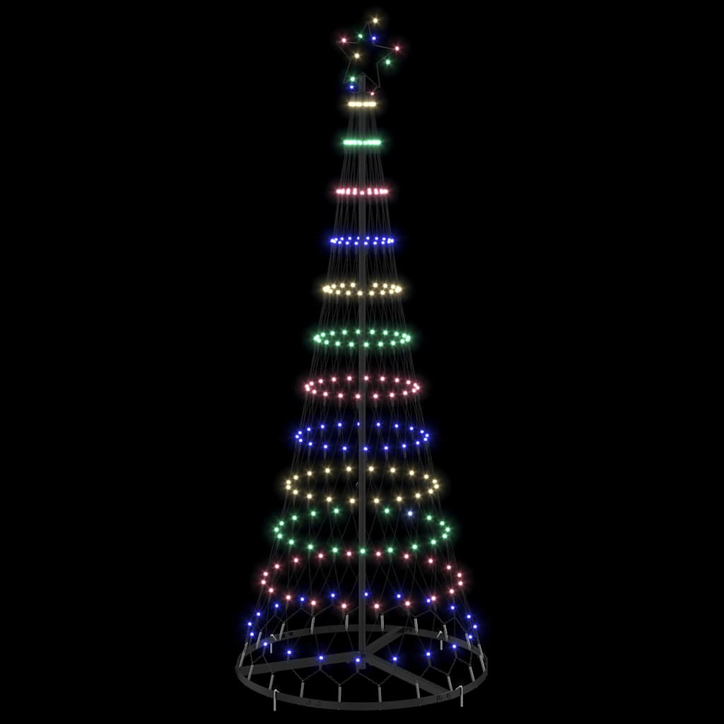 LED Weihnachtsbaum Mehrfarbig 71 x 71 x 184,5 cm Metall