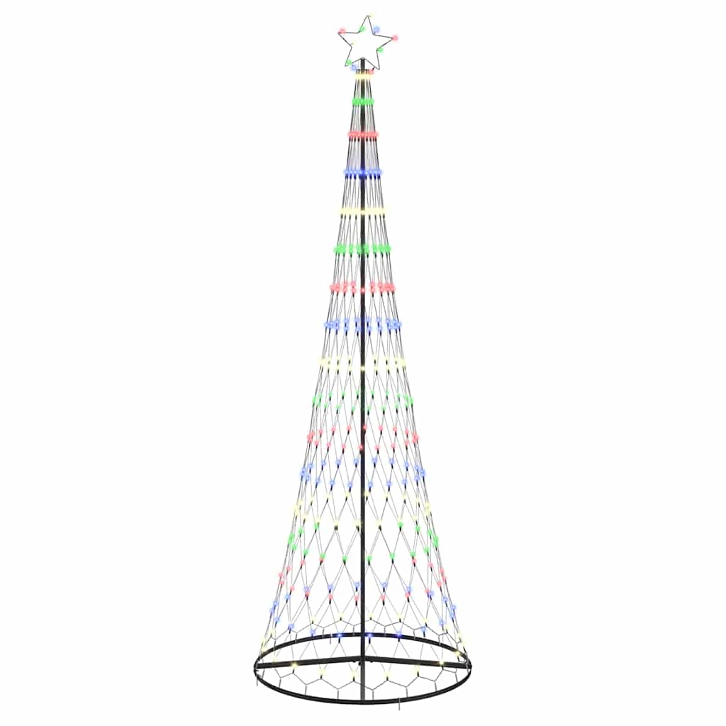 LED Weihnachtsbaum Mehrfarbig 100,5 x 100,5 x 302,5 cm Metall