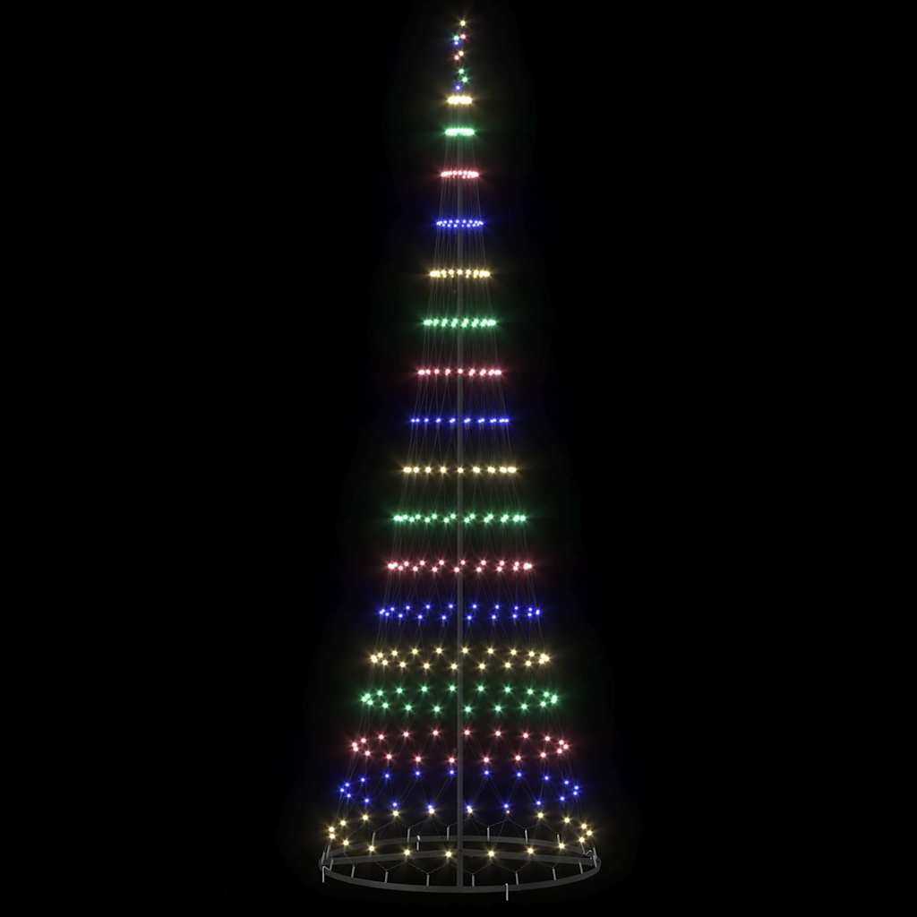 LED Weihnachtsbaum Mehrfarbig 100,5 x 100,5 x 302,5 cm Metall