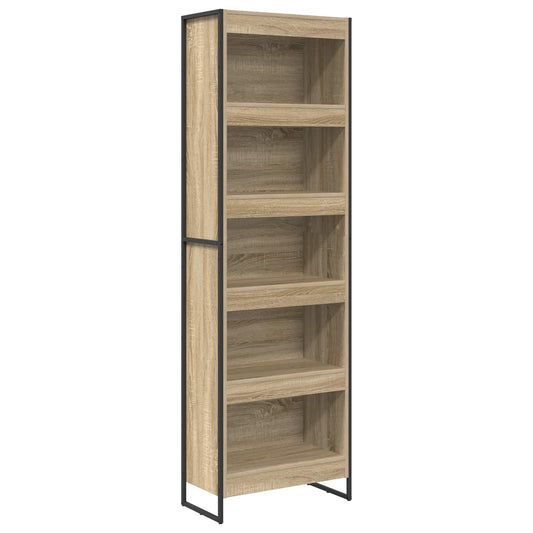 Bücherregal 2 pcs Sonoma 80 x 30 x 155 cm Holzwerkstoff