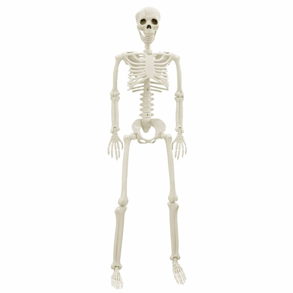 Halloween-Skelett 2 pcs Weiß 85 cm PVC