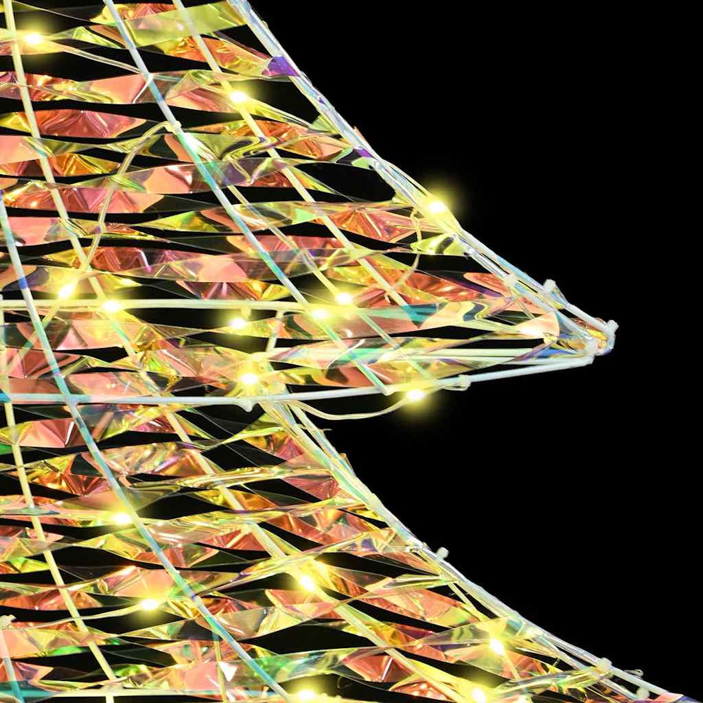 Weihnachtsbaum mit 160 LEDs Warmweiß 150 cm PET