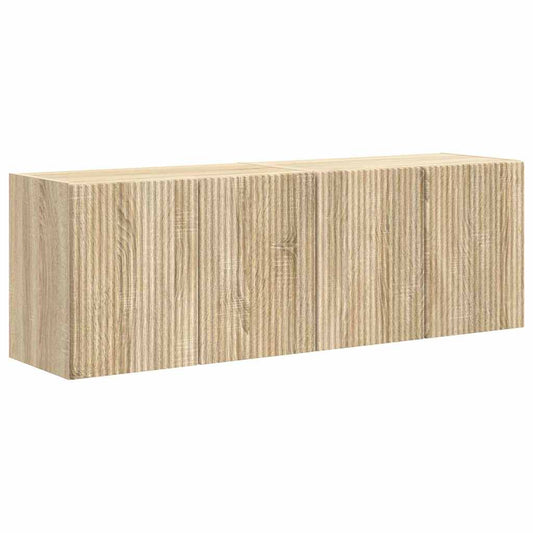 TV-Wandschrank 2 pcs Sonoma-Eiche 59,5 x 31 x 40 cm