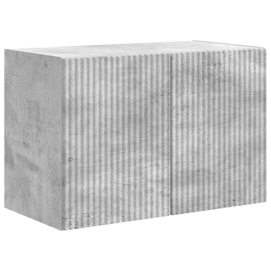 TV-Wandschrank Beton Grau 59,5 x 31 x 40 cm Holzwerkstoff