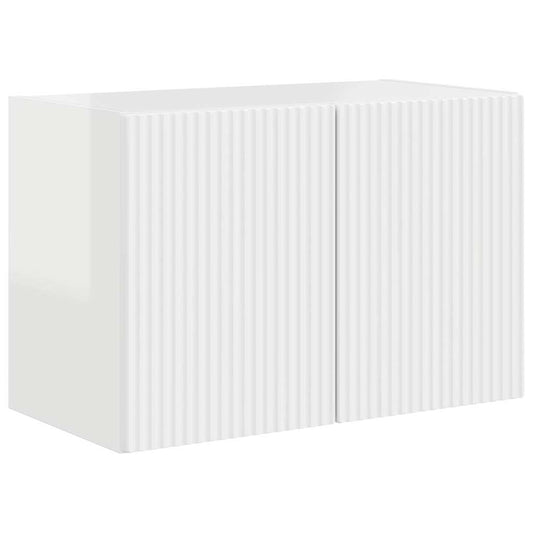 TV-Wandschrank Hochglanz Weiß 59,5 x 31 x 40 cm Holzwerkstoff