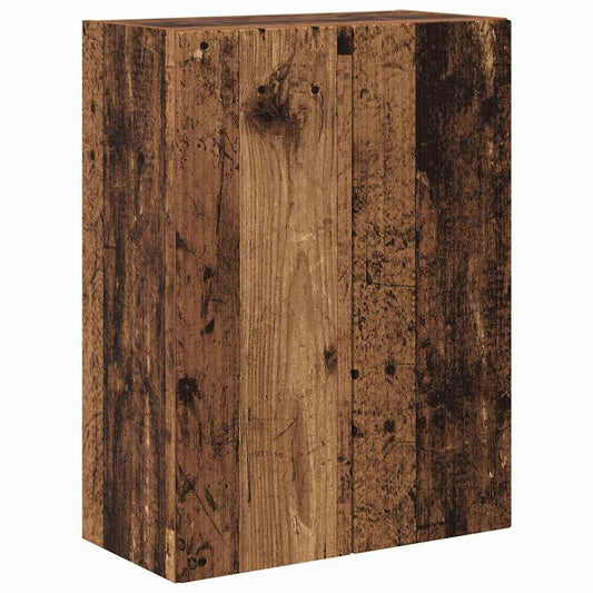 TV-Wandschrank Altholz 59,5 x 31 x 80 cm Holzwerkstoff