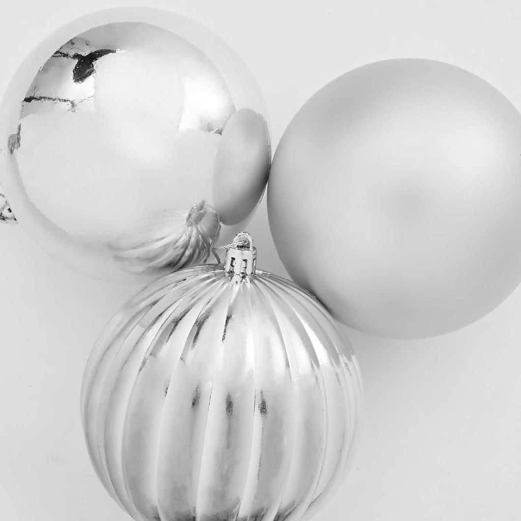 Weihnachtskugel-Set Sonstiges 3 pcs Silber Ø 25 cm
